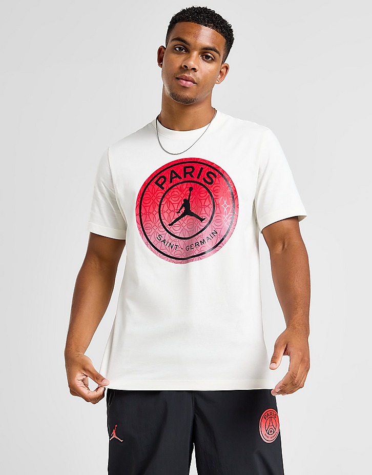 Jordan Paris Saint Germain Short Sleeve Logo T-Shirt